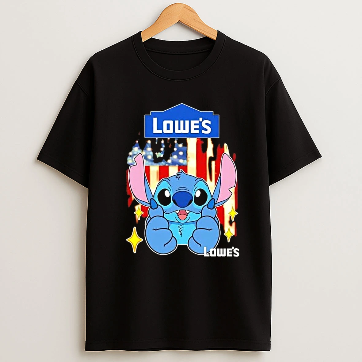 Stitch Like Lowes Usa Flag Shirts