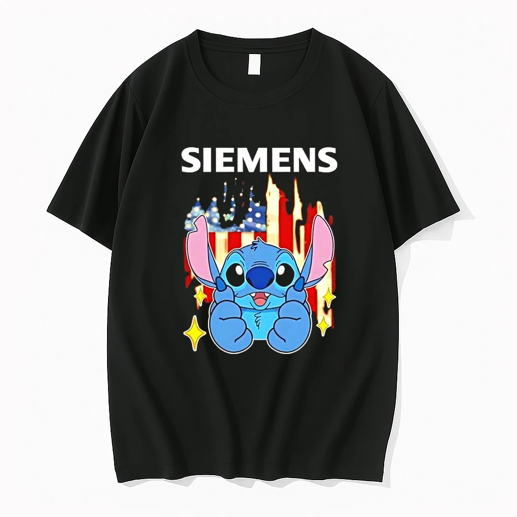Stitch Like Siemens Usa Flag Shirts