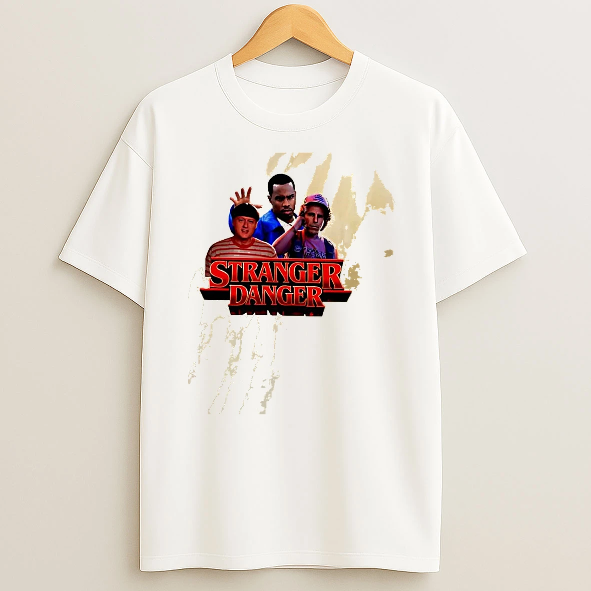 Stranger Danger Graphic Funny Shirts