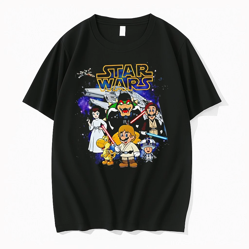 Super Mario Cosplay Bowser Enemy Group Star Wars Since 85 Shirts