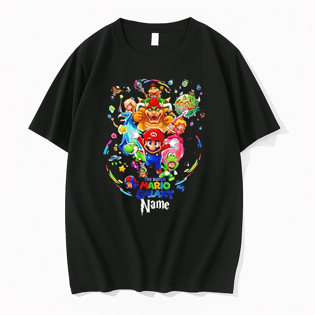 Super Mario Galaxy Movie Name Game Shirts
