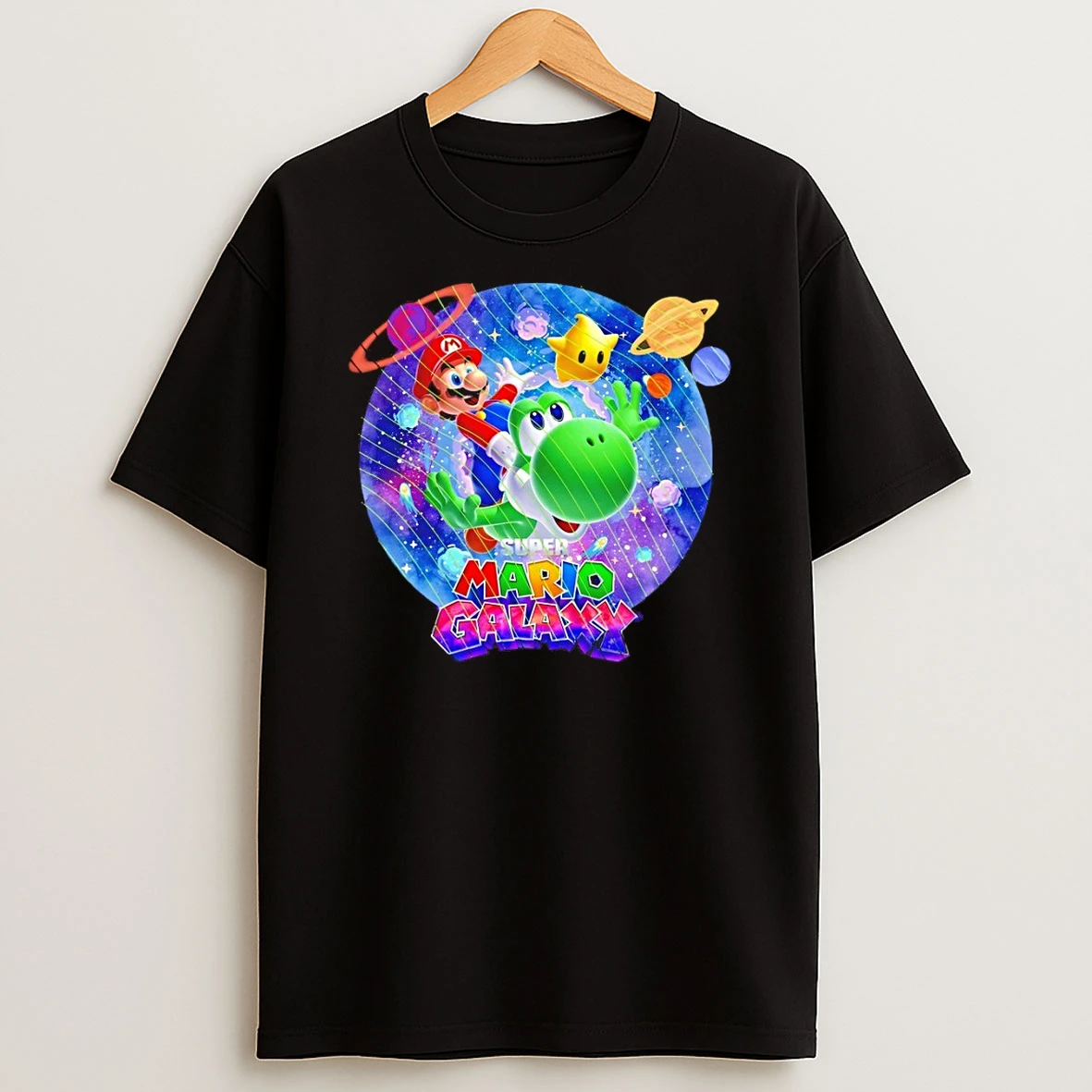 Super Mario Galaxy Power Stars 2026 Shirts