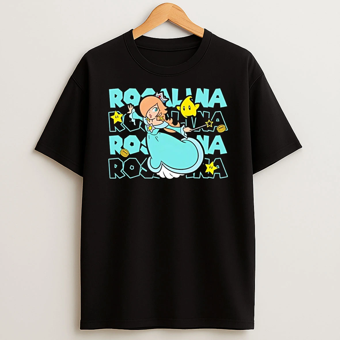 Super Mario Character Rosalina Disneyland Est 1985 Shirts