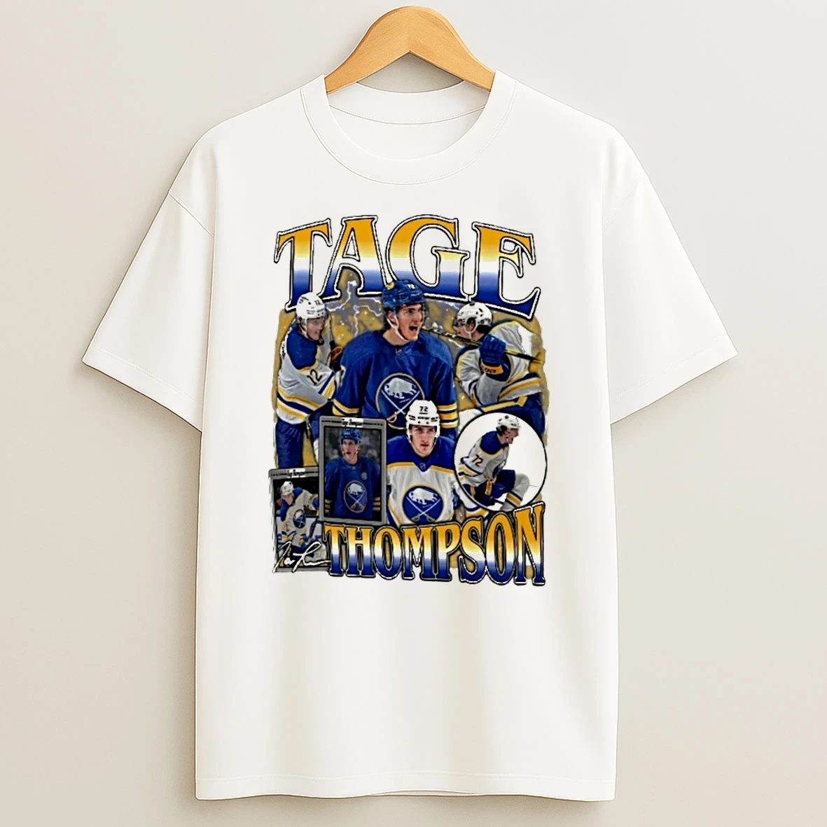 Tage Thompson Buffalo Sabres Hockey Nhl Stanley Cup Playoffs 2026 Graphic Shirts