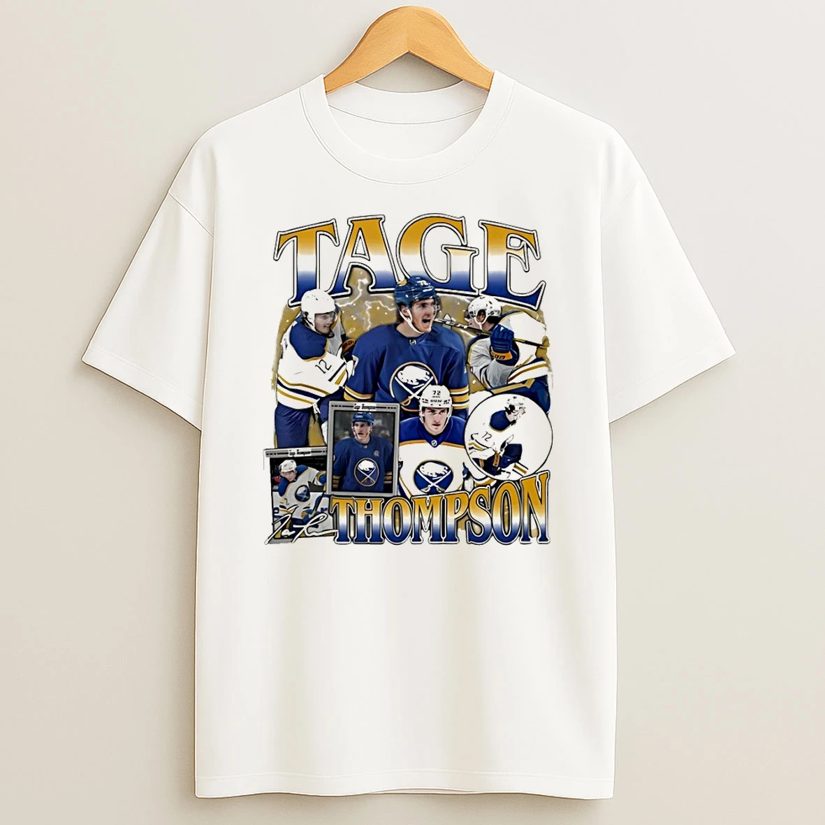 Tage Thompson Buffalo Sabres Hockey Nhl Graphic Signature Shirts