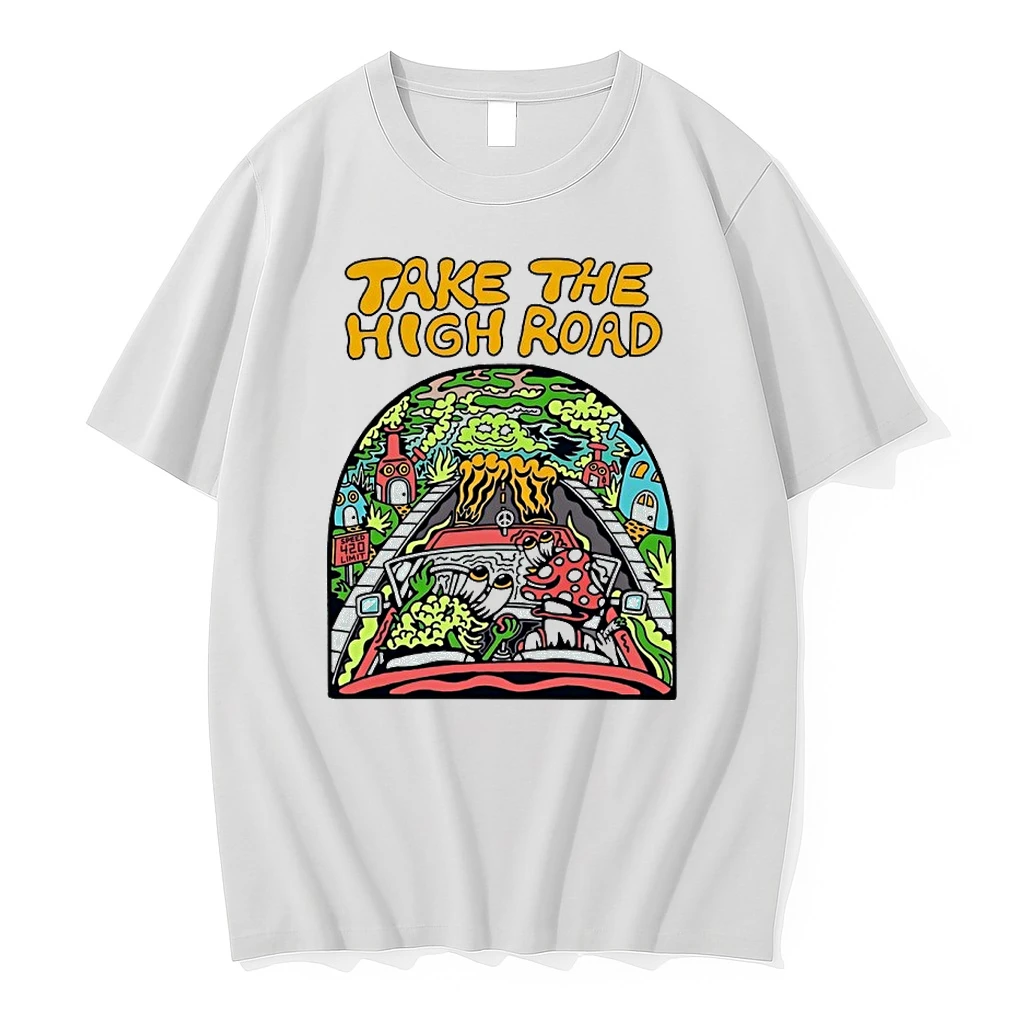 Take The High Road Speed 420 Limit Graphic Shirts