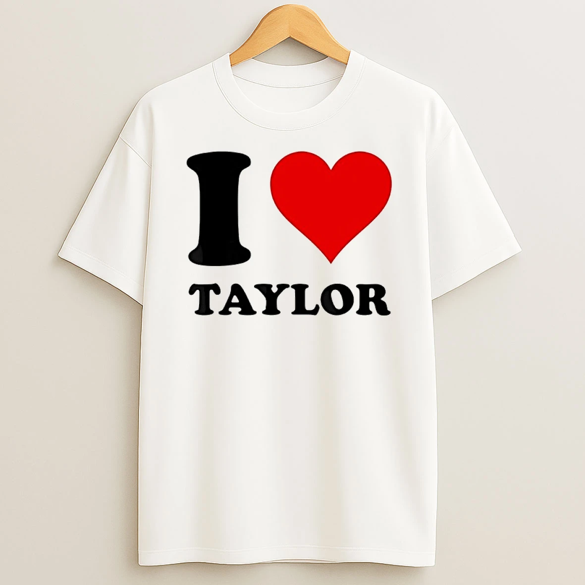 Teacher Rachelle Russell Wearing I Love Taylor Shirts