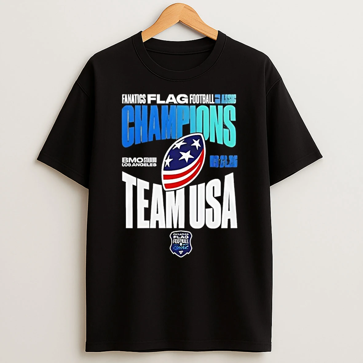 Team Usa Football Classic Flag Champions 2026 Logo Shirts