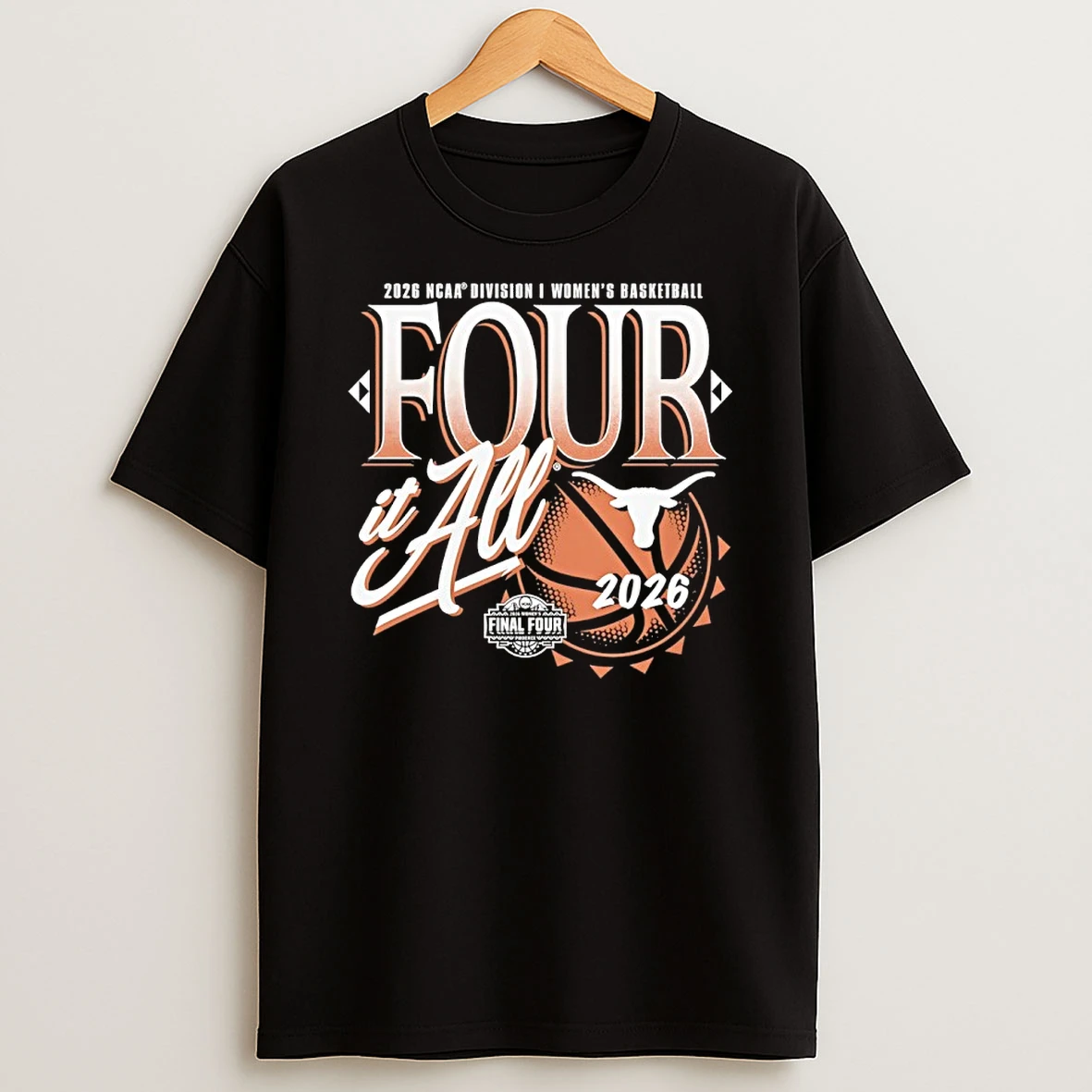 Texas Longhorns Ncaa Womens Basketball Tournament March Madness Final Four Zone Move 2026 Shirts