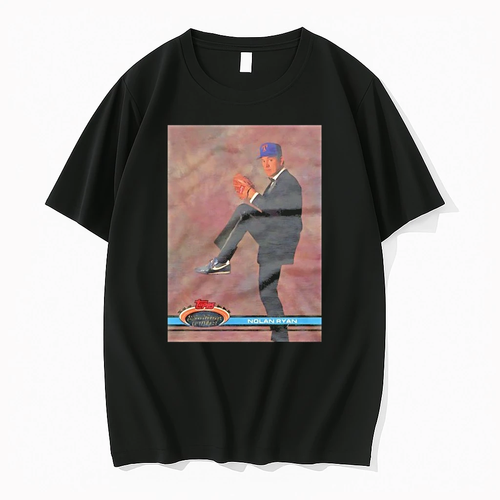 Texas Rangers Nolan Ryan Topps Baseball Shirts