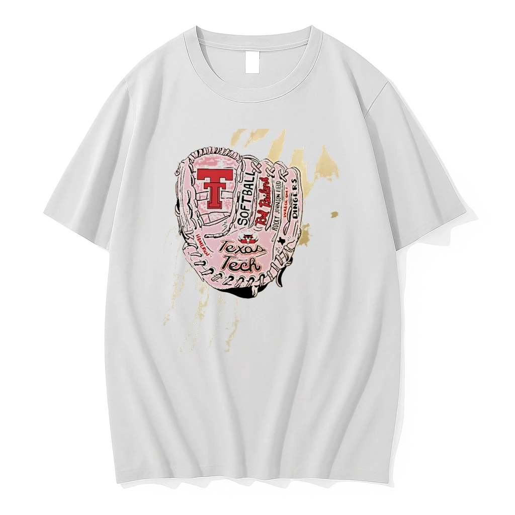 Texas Tech Red Raider Glovin It Baseball Shirts