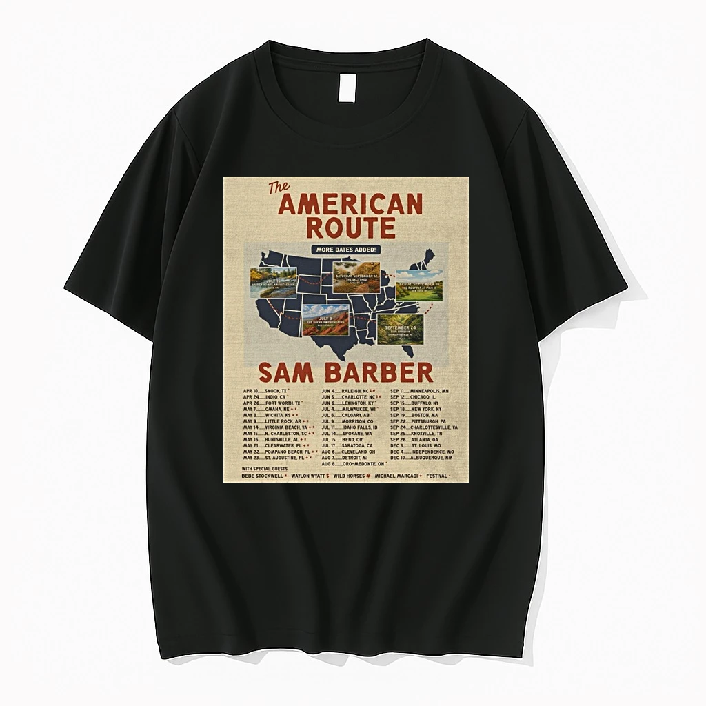 The American Route Tour More Dates Added Sam Barber Apr 10 Dec 10 Shirts