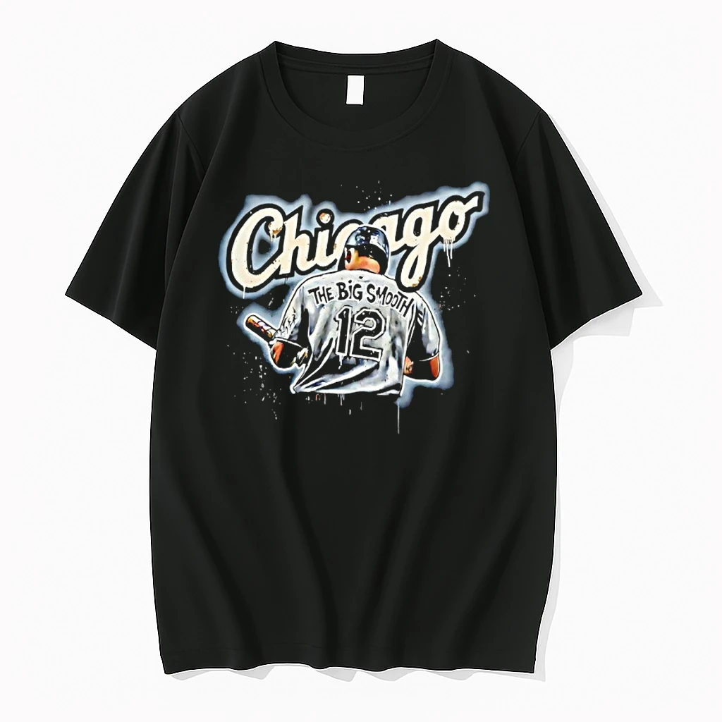 The Big Smooth Colson Montgomery 12 Chicago White Sox Baseball Shirts