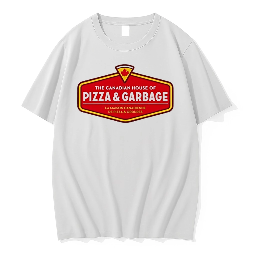 The Canadian House Of Pizza And Garbage Logo Shirts