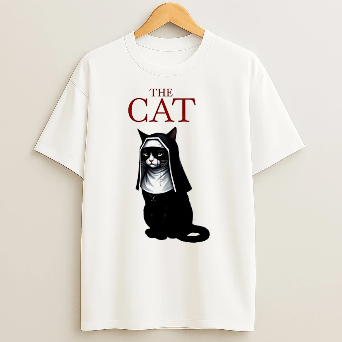 The Cat Nun Graphic Shirts