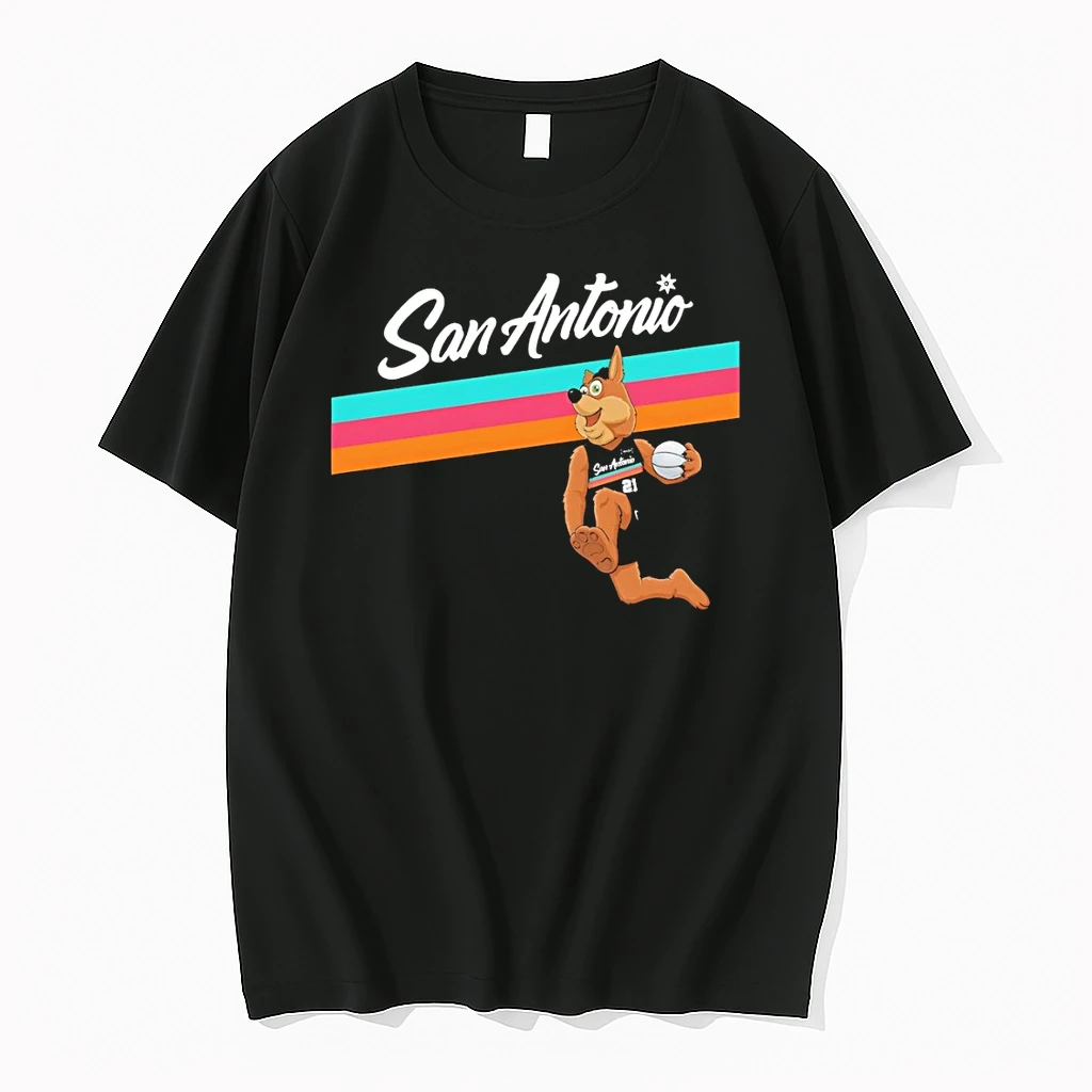 The Coyote Player San Antonio Spurs Basketball Nba 2026 Shirts