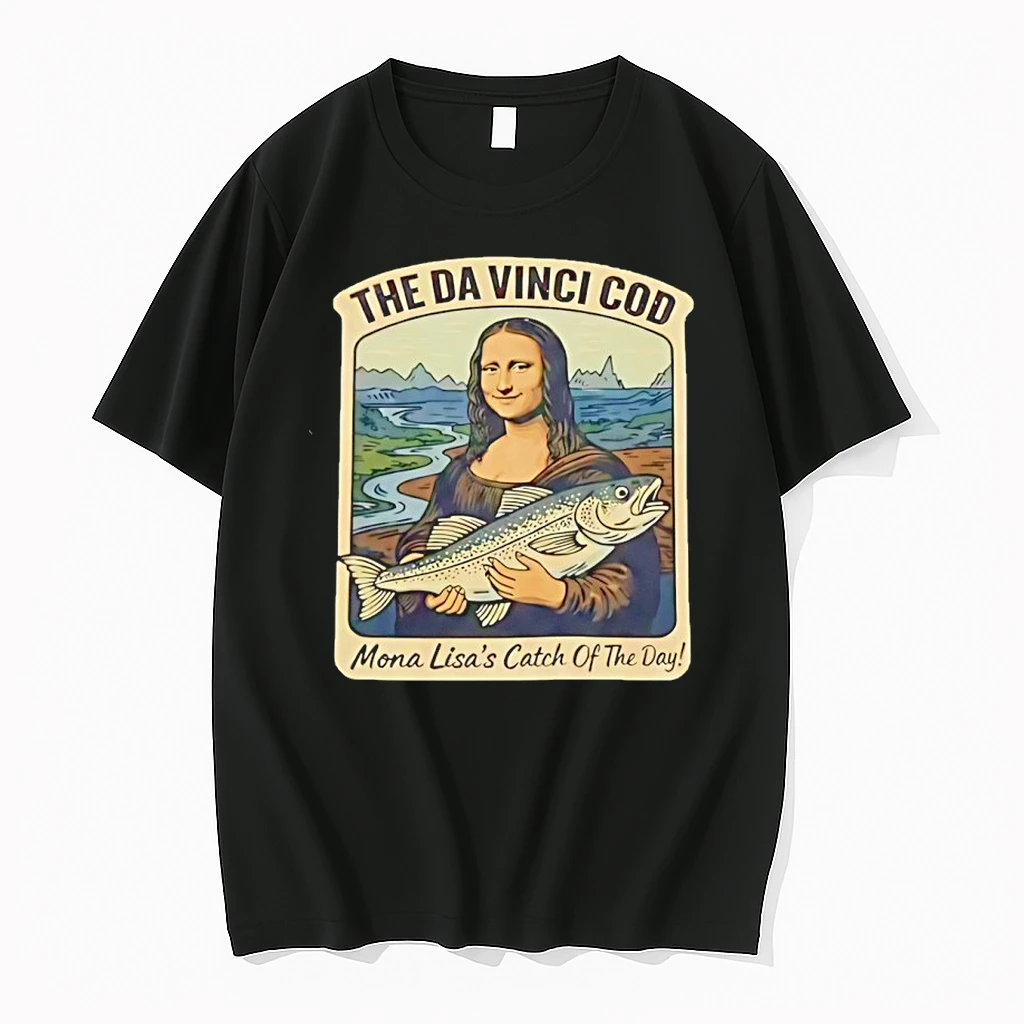 The Da Vinci Cod Mona Lisas Catch Of The Day Shirts