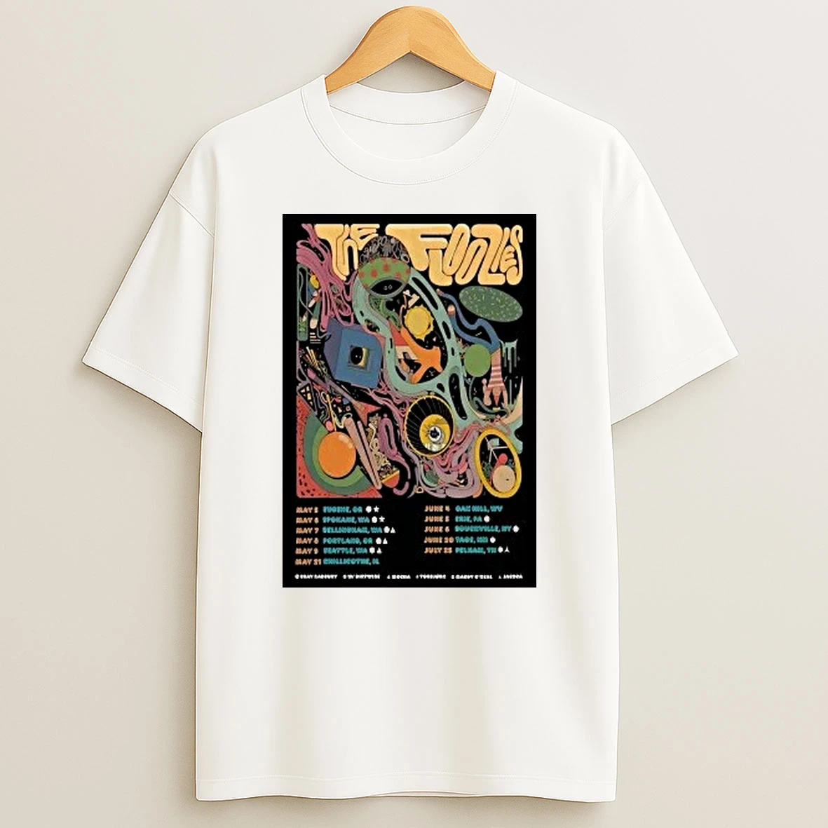 The Floozies Summer Tour 2026 Shirts