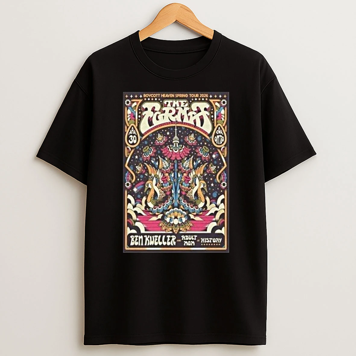 The Format Concert History Toronto 2026 Spring Tour Shirts
