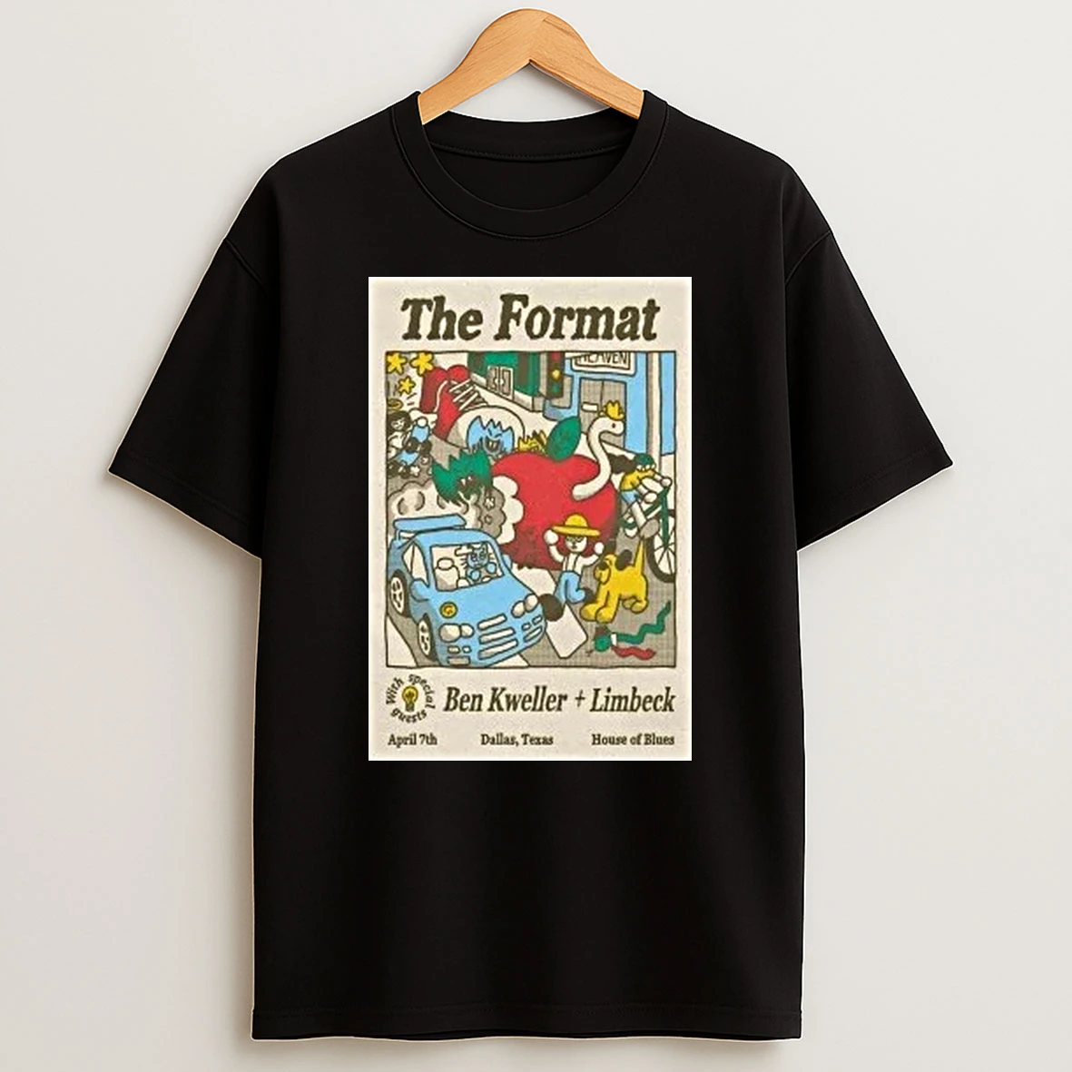 The Format House Of Blues In Dallas Tx Apr 7 2026 Shirts