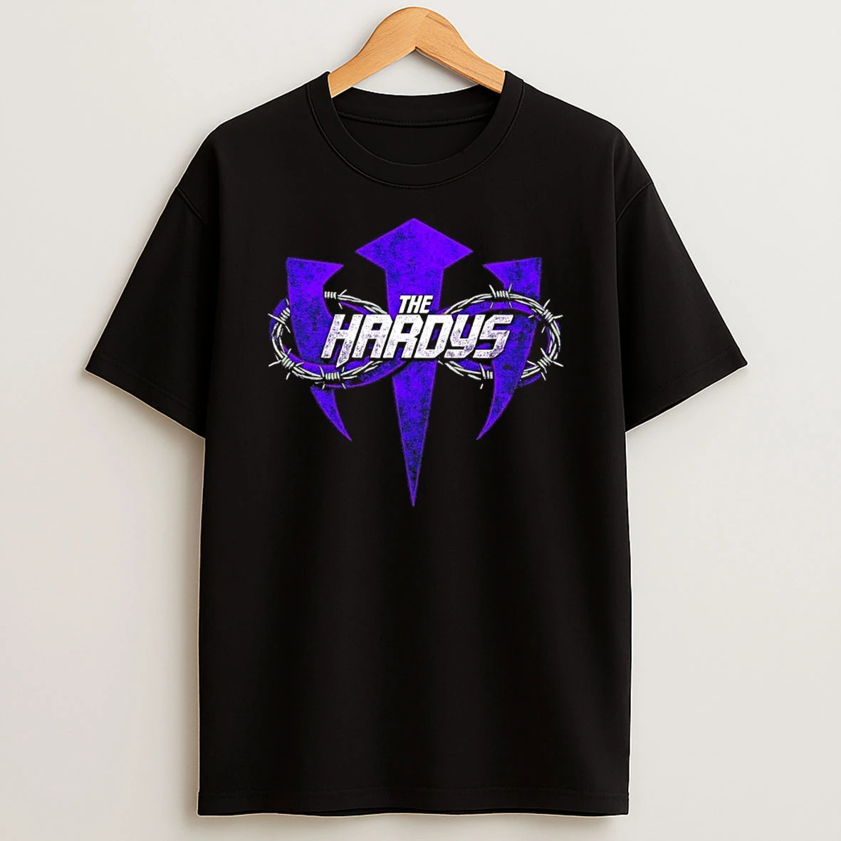 The Hardys Wwe Barbed Wire Logo Shirts