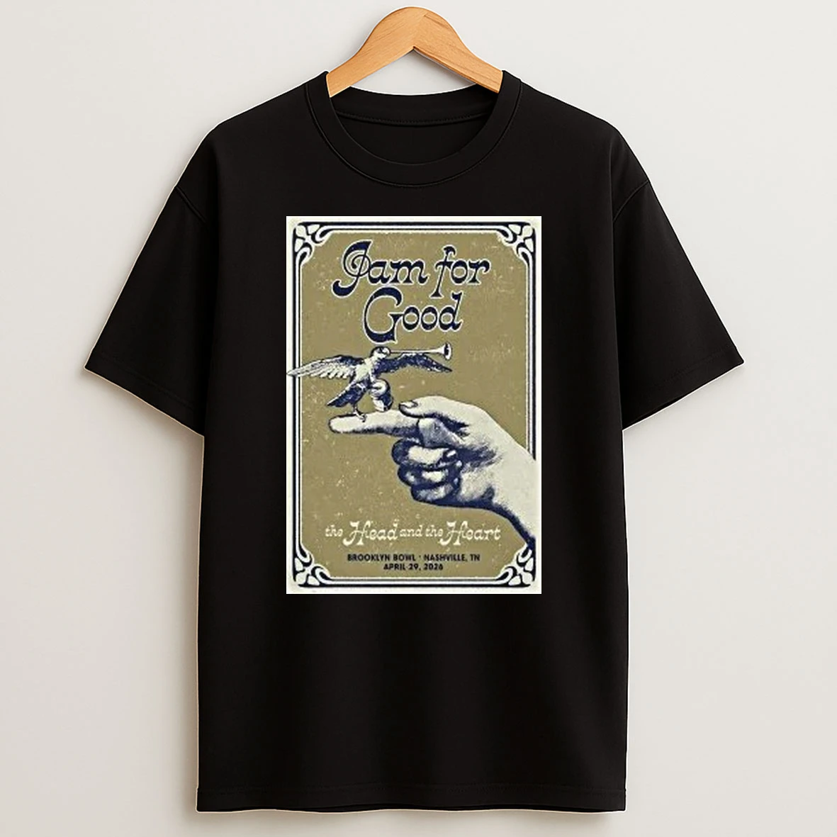 The Head And The Heart Apr 29 2026 Brooklyn Bowl Nashville Tn Shirts