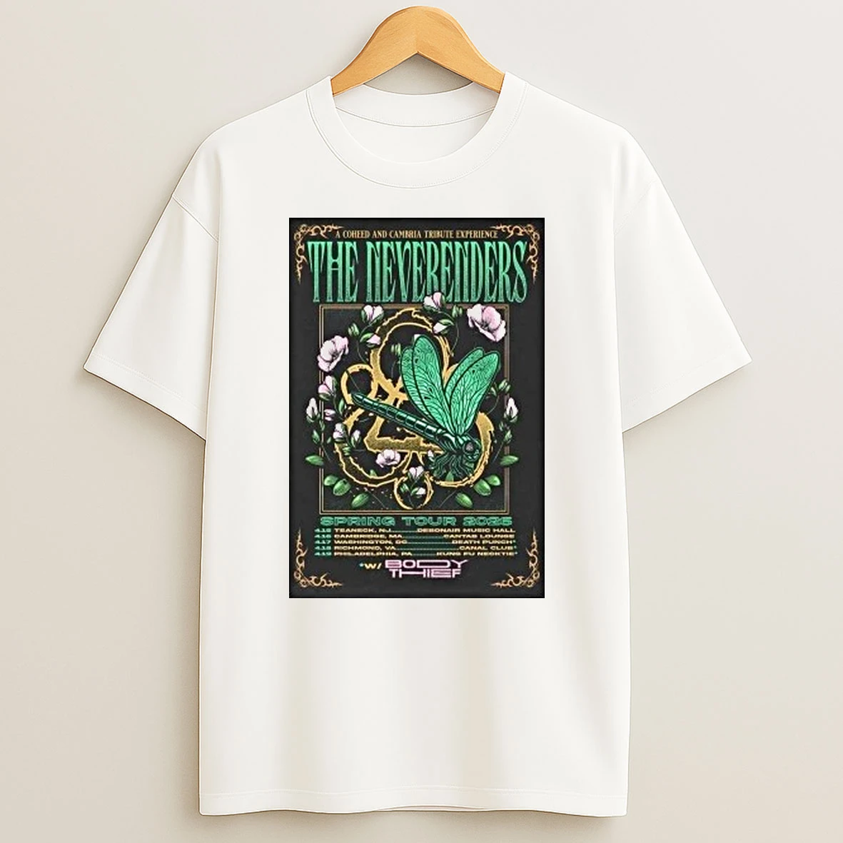 The Neverenders Spring Tour 2026 Shirts
