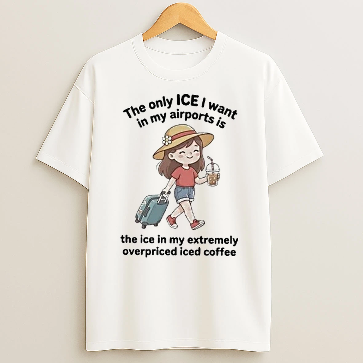The Only Ice I Want In My Airports Iced Coffee Tour 2026 Shirts