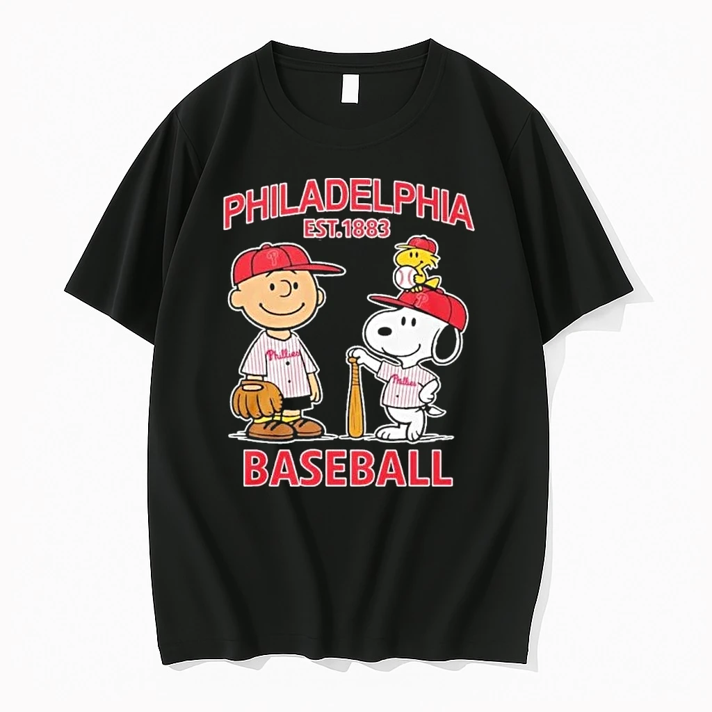 The Peanuts Characters X Philadelphia Phillies Est 1883 Shirts