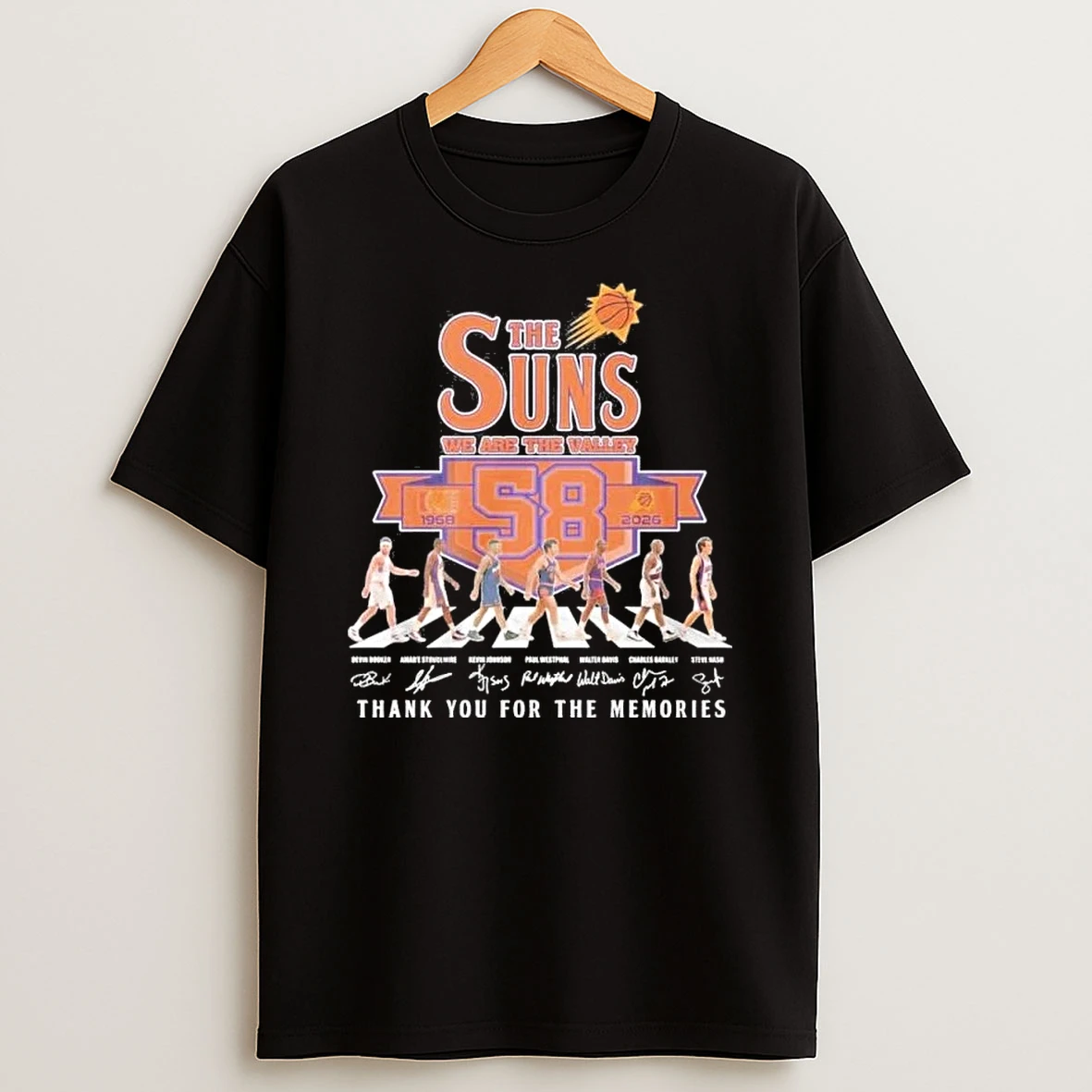 The Phoenix Suns Abbey Road 58th Anniversary 1968 2026 Shirts