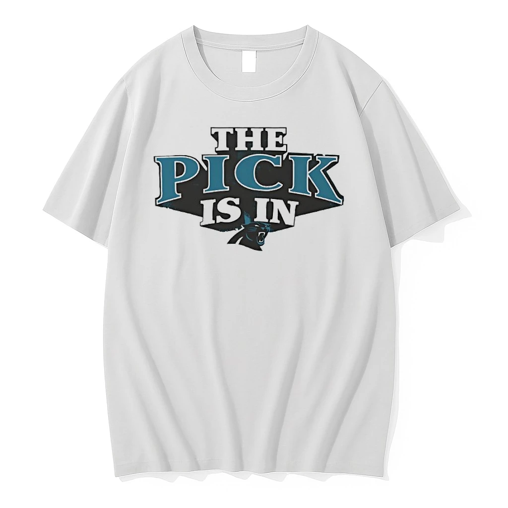 The Pick Is In Carolina Panthers 2026 Shirts