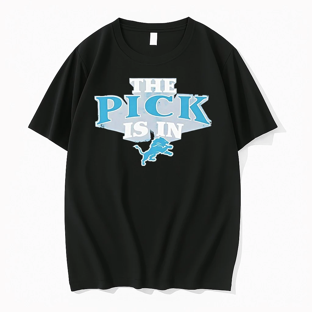The Pick Is In Detroit Lions 2026 Shirts