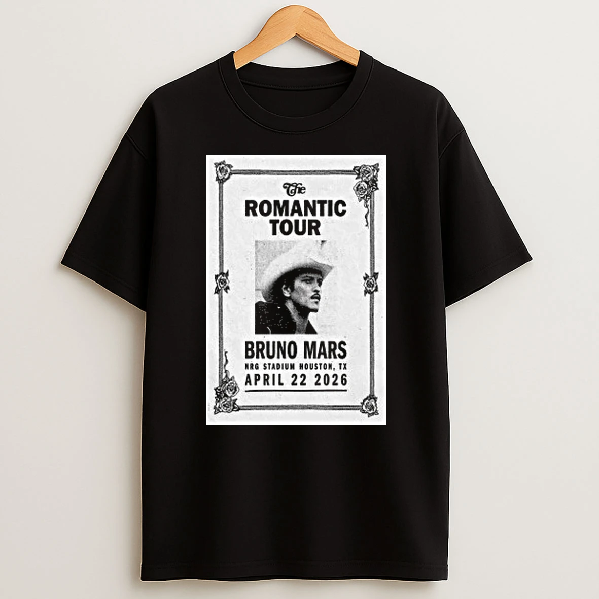The Romantic Tour Apr 22 2026 Houston Shirts