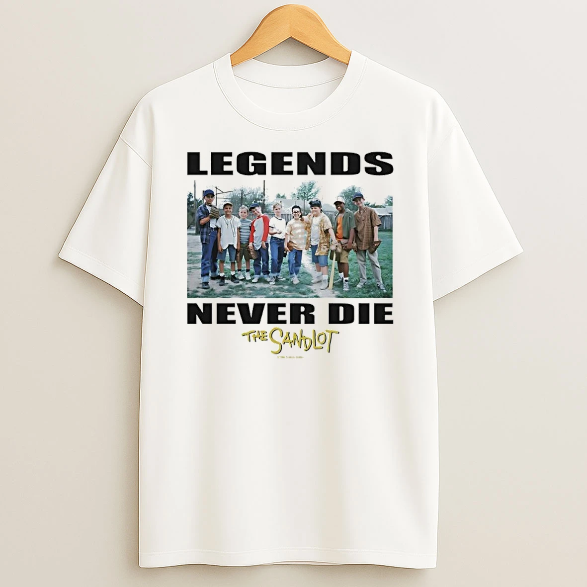 The Sandlot Legends Never Die Photo Shirts