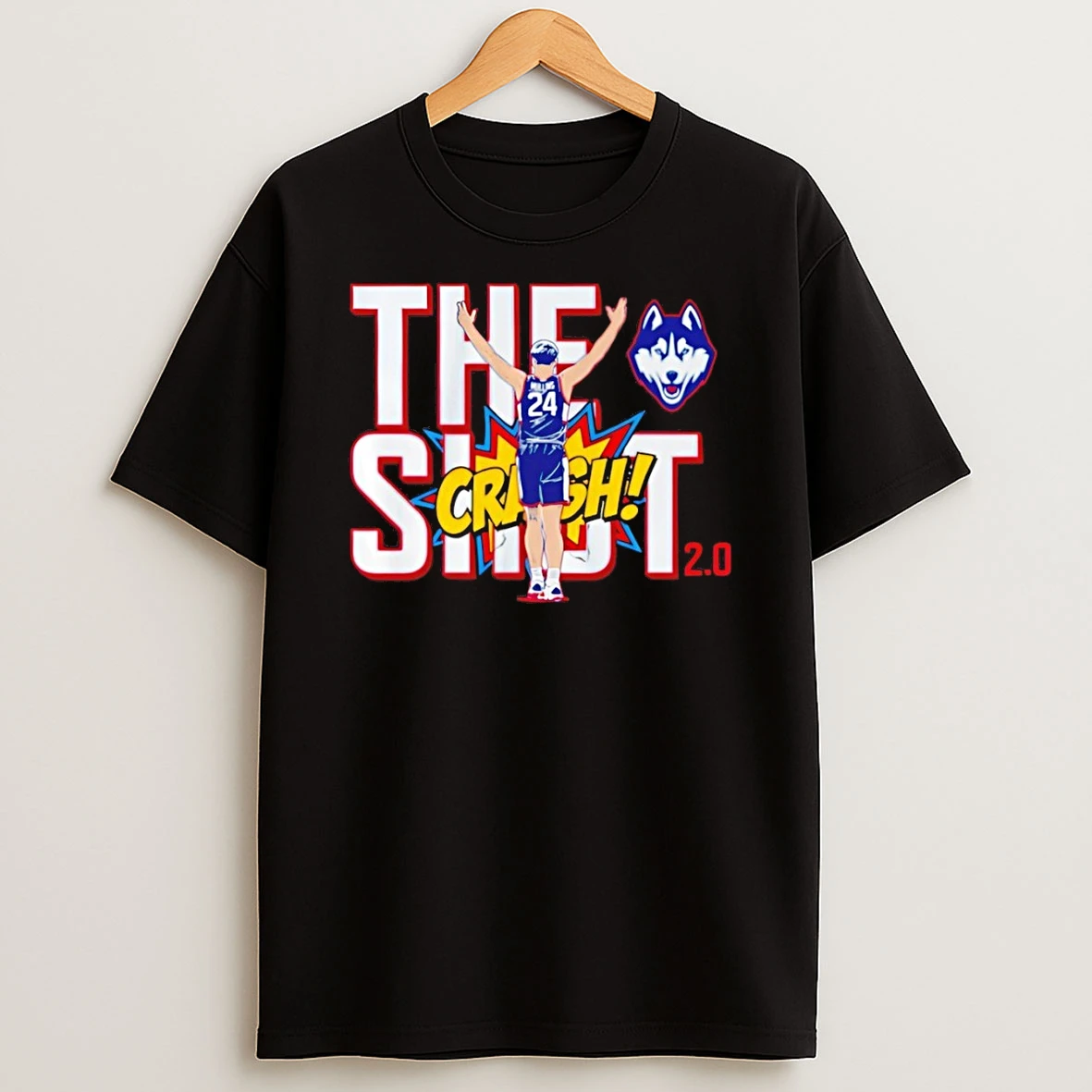 The Shot Crash Braylon Mullins Uconn Huskies Basketball 2026 Shirts