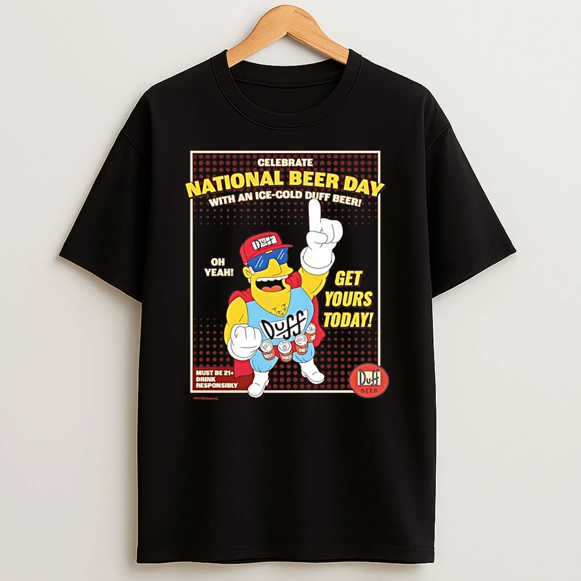 The Simpsons 2026 National Beer Day Shirts