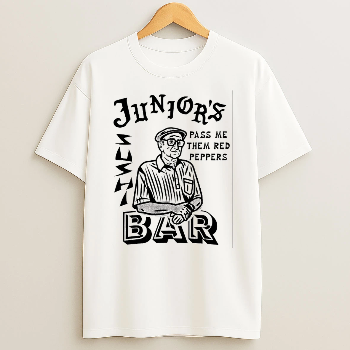 The Sopranos Juniors Pass Me Them Red Peppers Bar Shirts
