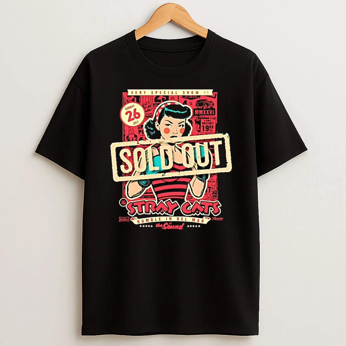 The Stray Cats Rumble In Del Mar At The Sound Shirts