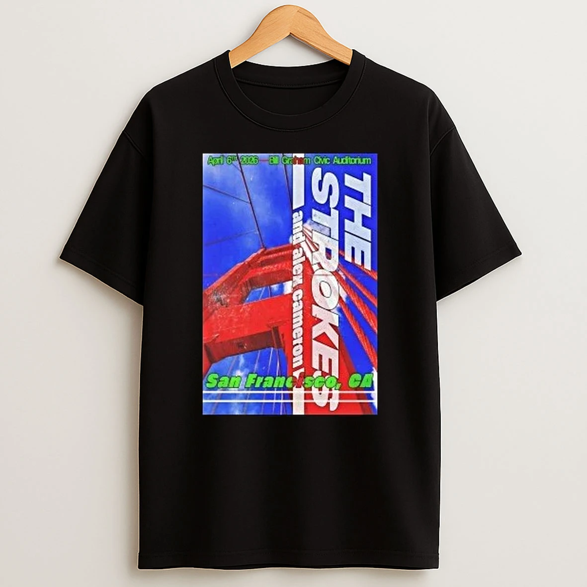 The Strokes 4 6 2026 San Francisco Ca Shirts