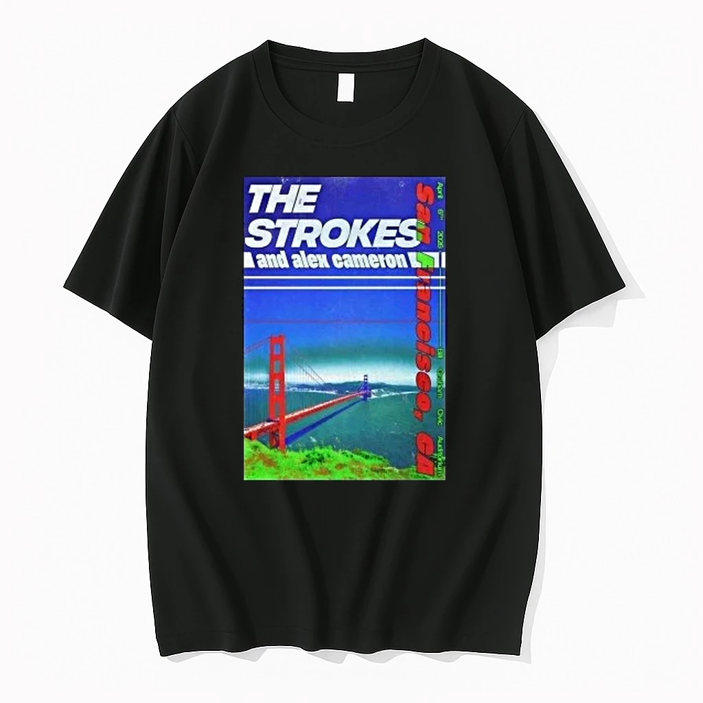 The Strokes And Alex Cameron In San Francisco Ca On Apr 6 2026 Shirts