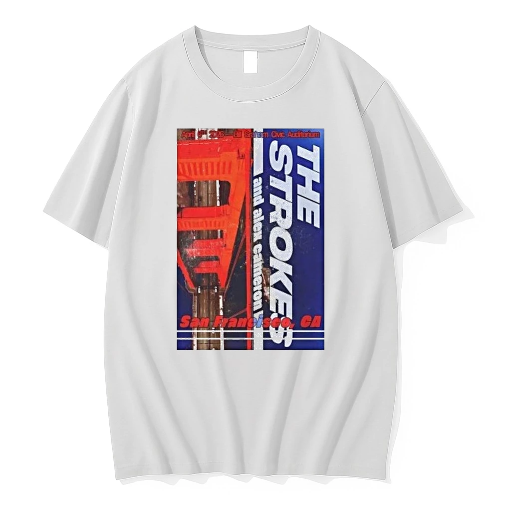 The Strokes At Bill Graham Civic Auditorium On Apr 6 2026 Shirts