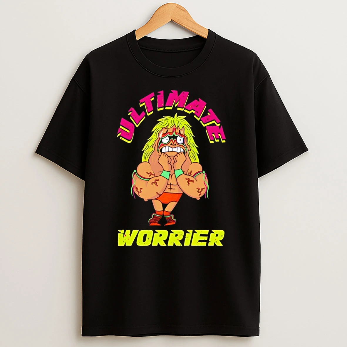 The Ultimate Warrior Wrestler Wwe Cartoon Shirts