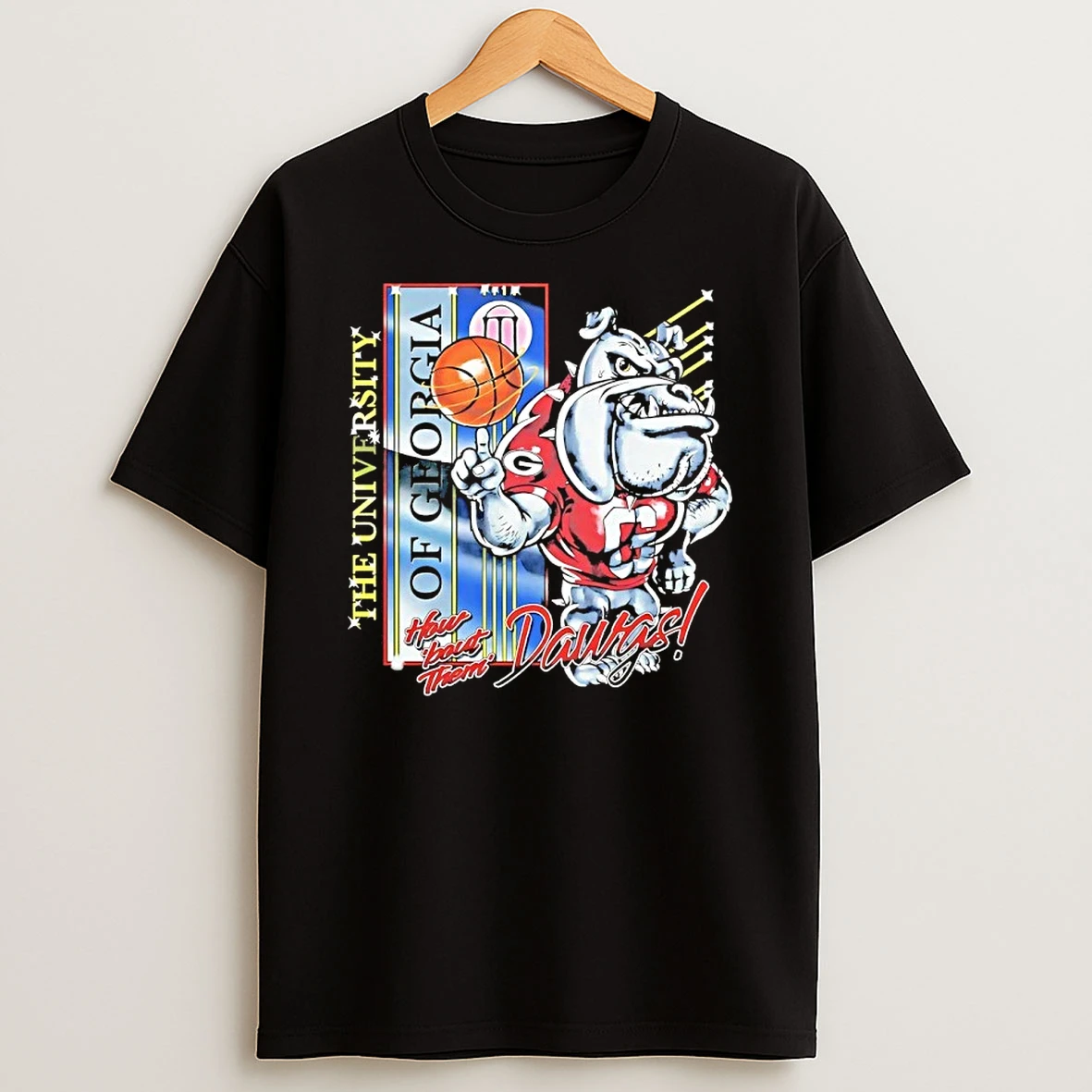 The University Of Georgia Dawgs How Bout Them Mascot Shirts