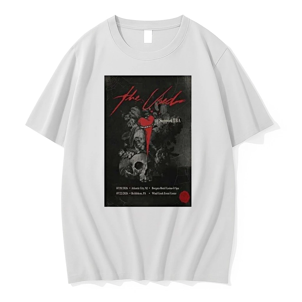 The Used Atlantic City Nj And Bethlehem Pa 5 19 5 22 2026 Shirts