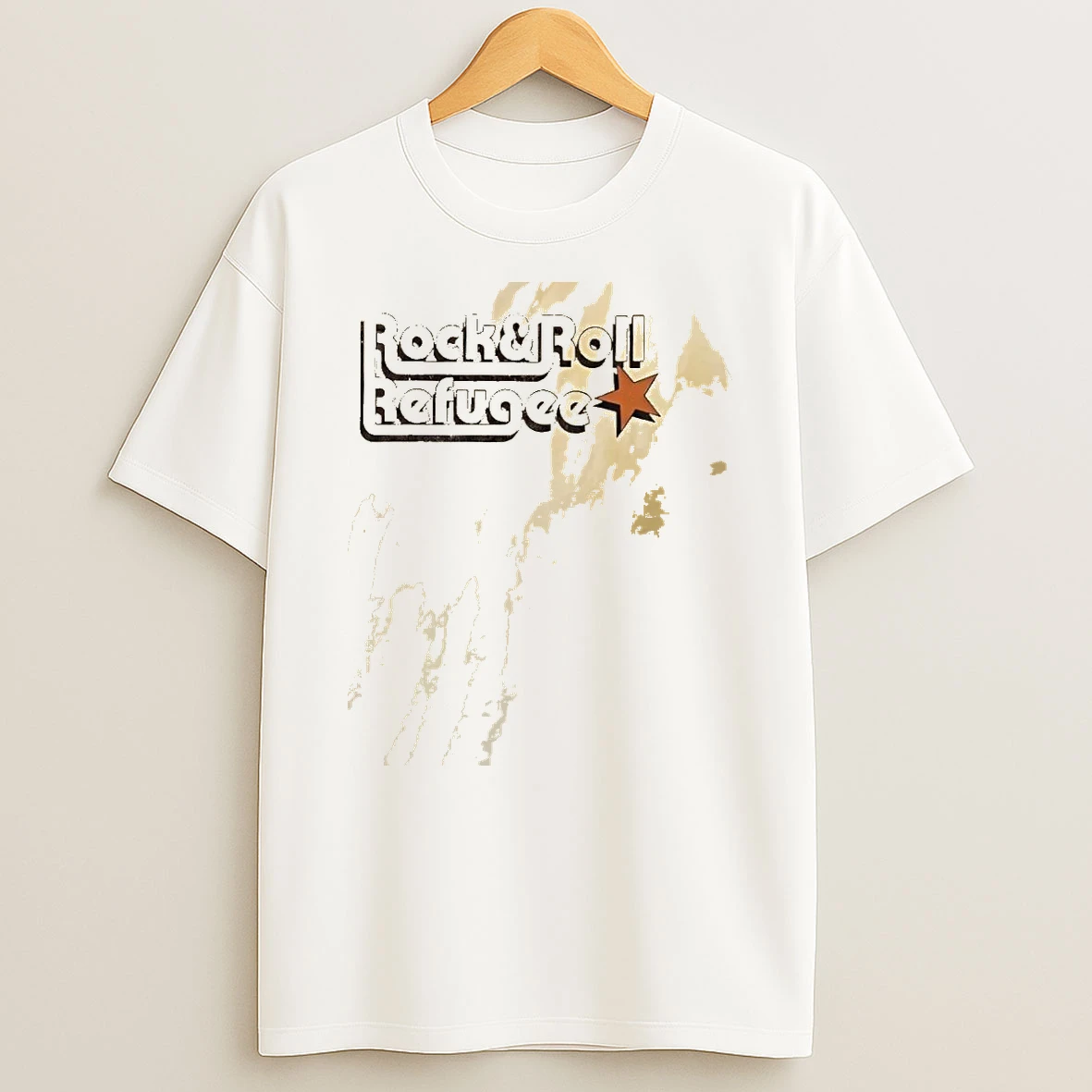 The Valley S03 Luke Broderick Peach Rock And Roll Refugee Shirts