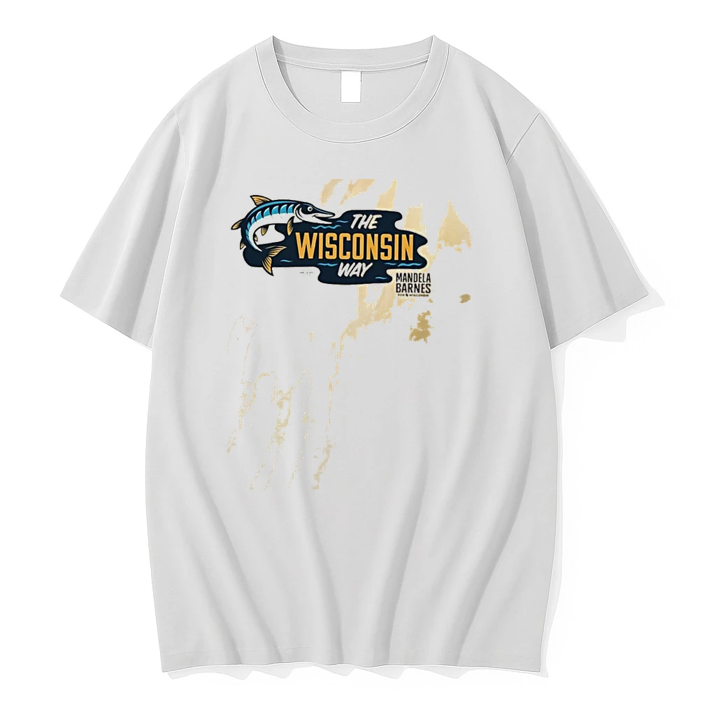 The Wisconsin Way Mandela Barnes Fish Shirts