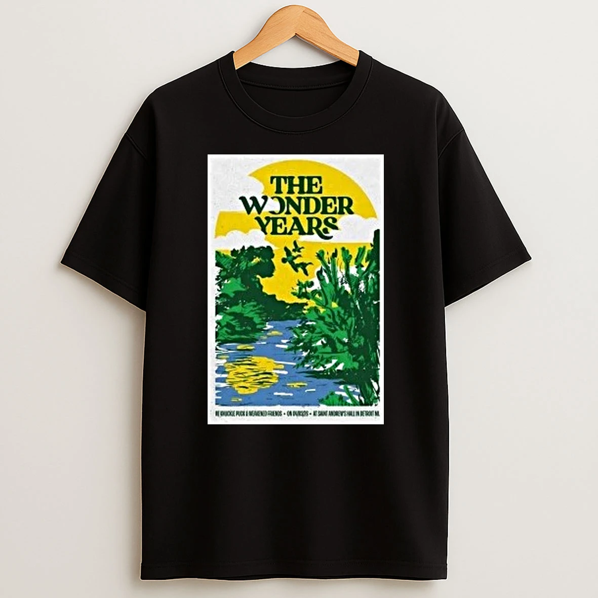 The Wonder Years Detroit Mi On Tour Apr 3 2026 Shirts