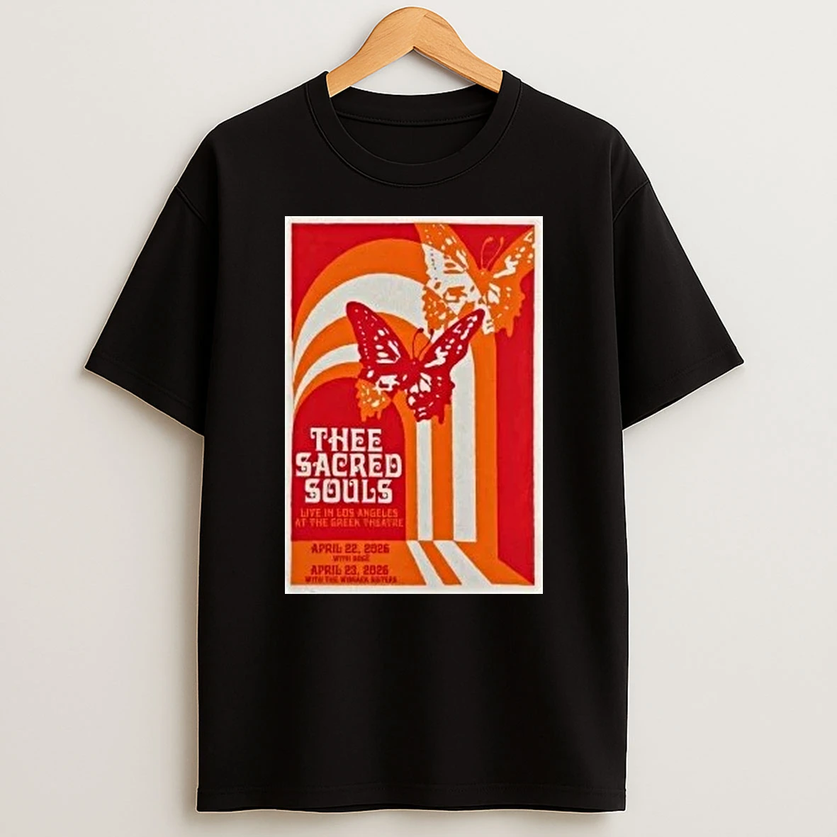 Thee Sacred Souls Tour Apr 22 23 2026 Los Angeles Ca Shirts