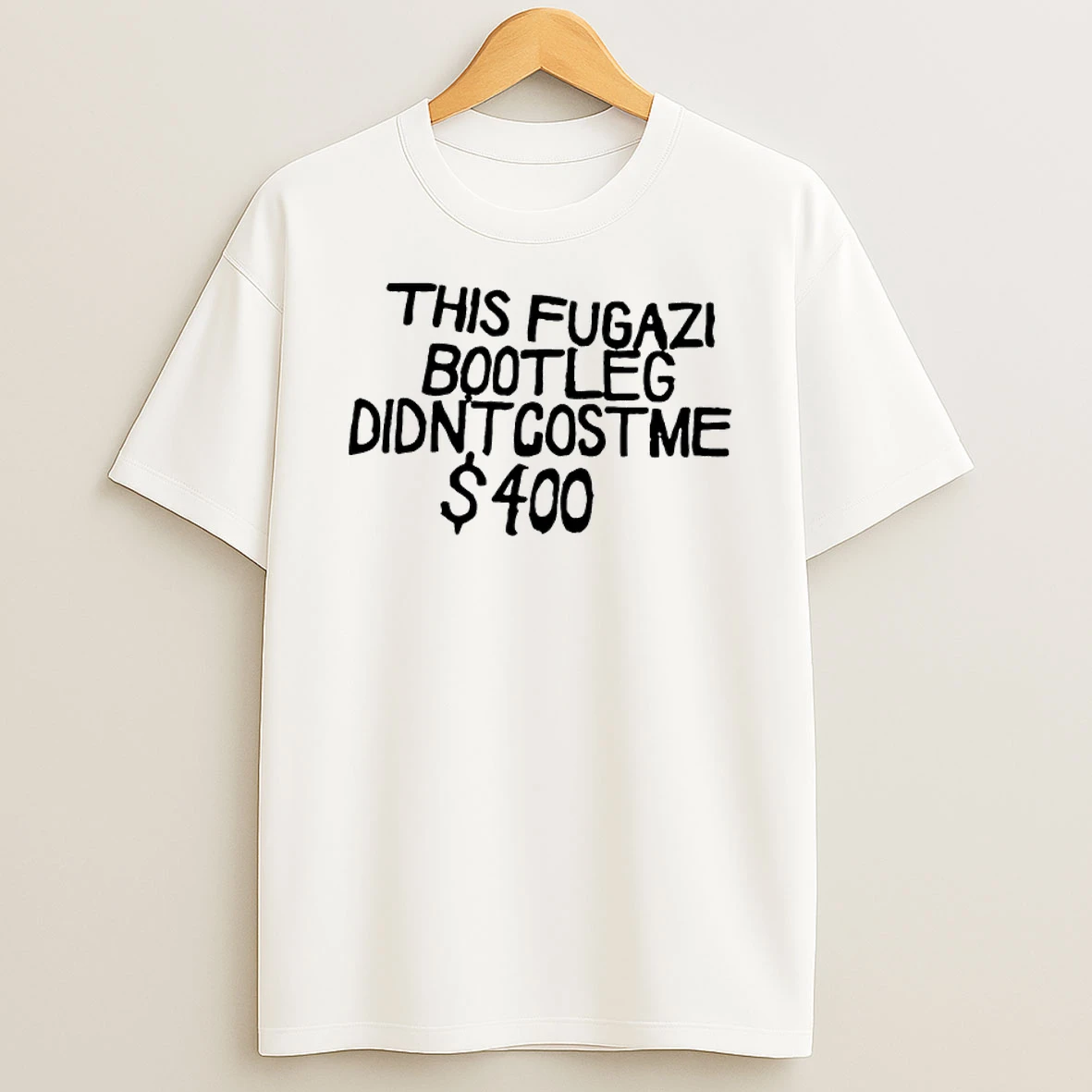 This Fugazi Bootleg Didnt Ghost Me 400 Shirts