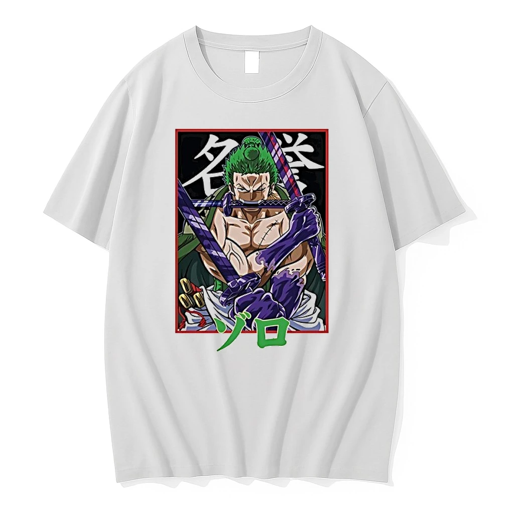 Three Blades Swordsman Zoro One Piece Anime Shirts